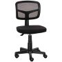 Office chair, without armrests, 43 × 77.5–89.5 × 48 cm