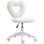 Office chair Homcom 46x56x88cm., white