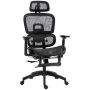 Office chair Homcom 66x64x122cm., black