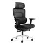 Fotel biurowy Mark Adler Visioner 6.1 z masażerem, czarny, 60 × 35 × 74 cm