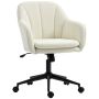 Office chair, height-adjustable, Beige, 60 × 84–94 × 63 cm