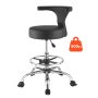 Fotel biurowy VEVOR 2058 z oparciem, 32 × 42,5 × 49,5 cm