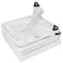 Tarpaulin, 20 eyelets, White, 600 × 400 cm