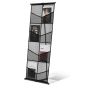 Stojak na broszury VEVOR ZG-WSZLJ, 4 poziomy, 8 kieszeni, 53 × 134 × 44 cm