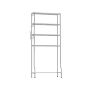 Bathroom shelf 30x83x176cm., silver color