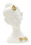 Buddha head decoration Mauro Ferretti Buddha A, 21.5 × 35 × 16 cm