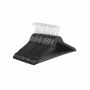 Wooden hanger set, 20 pcs., black
