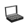 Elegant watch box, capacity for 12 watches