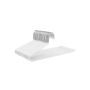 Wieszaki na spodnie odpinane 20 szt. białe