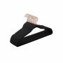 Velvet hanger set 20pcs, black