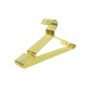 Metal hanger set 20pcs, gold color