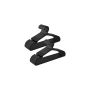 Clothes hangers 50pcs, black