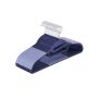 Plastic clothes hangers 20 pcs., blue