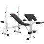 Trener wielofunkcyjny Homcom 180x134x136cm., biały/czarny