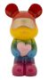 Decorative figurine Rainbow teddy bear, standing, 22.5 × 42.5 × 17.5 cm