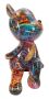Декоративная фигурка медведя Psyco A, 10,5 × 23,5 × 12 см