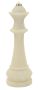 Decorative chess queen figurine QUARZY, Ø 12 × 36 cm
