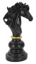Decorative chess horse figurine Mauro Ferretti, 14 × 27 × 11 cm