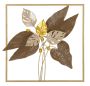 Decorative wall panel Browy, 50.2 × 50.2 × 5.1 cm