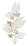 Decorative wall panel Pitch, 52.7 × 90.8 × 5.7 cm