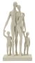 Decorative statue Family Stones, 16 × 30.5 × 8 cm