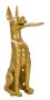 Decorative dog statue Mauro Ferretti 0120090001, 30 × 91 × 64 cm