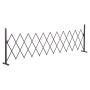 Płot dekoracyjny Outsunny 300x31x103,5cm., czarny