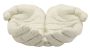 Decorative bowl Mauro Ferretti Hands Stons, 22.7 × 7.3 × 20 cm