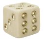 Decorative dice QUARZY, 12 × 12 × 12 cm