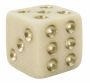 Decorative dice QUARZY, 8 × 8 × 8 cm