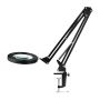 Magnifying table lamp GLOW, 72 SMD LED
