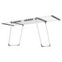 Suszarka do ubrań SONGMICS, 22 m², 62,5 × 113,5–200 × 90 cm