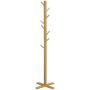 Clothes rack Homcom 49.5x49.5x178cm., light brown