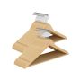 Wieszaki na ubrania SONGMICS CRW030K01, 30 szt., czarne, 43 × 21 cm
