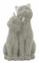 Cats Sparky Couple Statue, 13 × 21 × 10 cm