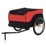 Bicycle trailer Homcom 130x77x65cm., black/red