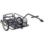 Bicycle trailer Homcom 155x71.5x77cm., black
