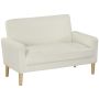 Sofa dwuosobowa, 2 miejsca, 130 × 82 × 74,5 cm