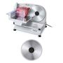 Krajalnica elektryczna do mięsa VEVOR SL-520A, 2 noże, 38 × 24,5 × 27,5 cm