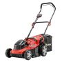 Electric lawn mower 800 W, 40 cm cutting width, 45 l grass collector, 7 height settings