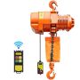 Wciągnik łańcuchowy elektryczny VEVOR HHBB-2T, trójfazowy, 615 × 430 × 770 mm