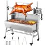 Grill elektryczny na rożnie VEVOR TB-37L1, 7 poziomów wysokości, 113,5 × 44,2 × 112,3 cm