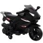 Elektryczny motocykl dziecięcy z kółkami bocznymi, 75 × 36 × 49 cm