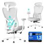 Ergonomiczny fotel biurowy SONGMICS OBN066BH01