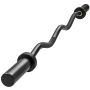 Sztanga EZ Curl, 8 kg, obciążenie 100 kg, 120 × 5 × 5 cm