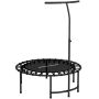 Trampolina fitness dla dorosłych, Ø102 × 116–132 cm
