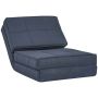 Fotel Homcom 61x73x58cm., ciemnoniebieski