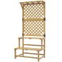Flower stand, 2 tiers, 75 × 166 × 50 cm