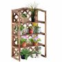 Flower stand Outsunny 75x38x120cm., brown