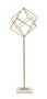 Geometric decorative sculpture, 16 × 52.5 × 18 cm